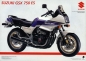 Preview: Suzuki GSX 750 ES + GSX 750 EF Prospekt 1985