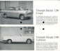 Preview: Triumph Herald 1200 Prospekt 1961-64