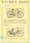 Preview: Victoria Fahrrad Programm 9.1931