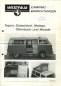 Preview: VW T 2 Westfalia brochure 8.1973