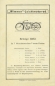 Preview: Wimmer Leichmotorrad brochure 1923