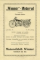 Preview: Wimmer Fourstroke-motorcycle brochure ca. 1924