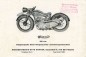 Preview: Wimmer 500 ccm Prospekt 1936