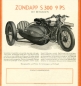 Preview: Zündapp S 200 300 Rekord Prospekt 1930