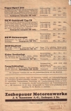 DKW Preisliste 1.1931