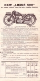 DKW Programm 1930