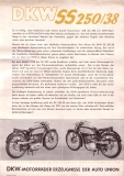 DKW SS 250/38 Prospekt 2.1938