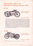 DKW Programm 1938