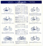 Alcyon bicycle and motorcycle program 1931