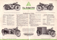 D-Rad Programm 1928