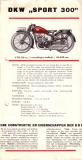 DKW Programm ca. 1930 NL