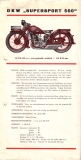 DKW Programm ca. 1930 NL