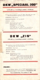 DKW Programm ca. 1930 NL