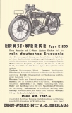 Ernst-MAG K 500 Prospekt 1927