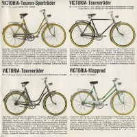 Victoria Fahrrad Programm ca. 1968