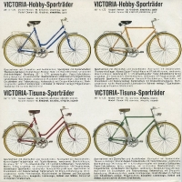 Victoria Fahrrad Programm ca. 1968