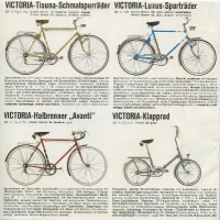 Victoria Fahrrad Programm ca. 1968