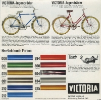 Victoria Fahrrad Programm ca. 1968