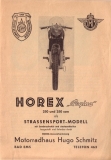 Horex Regina 250 350 parts brochure ca. 1953