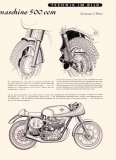 Horex Rennmaschine 500ccm Sonderdruck aus Motorrundschau 16/1953