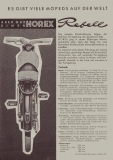 Horex Moped Rebell 100 Prospekt 1957