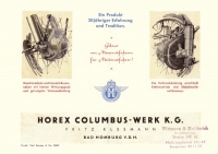 Preview: Horex Regina 350 Prospekt 1951