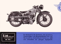 Preview: Horex S 35 Prospekt 1937