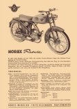 Horex Moped Rebell Prospekt 1956