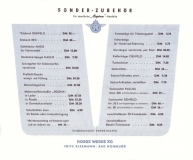 Preview: Horex Preisliste 18.5.1954