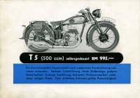 Preview: Horex Programm ca. 1939