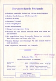 MWV Motor Prospekt 1950er Jahre