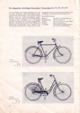 Brennabor Fahrrad Programm 1937 Teil 1