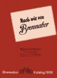 Brennabor Fahrrad Programm 1936 Teil 1