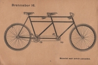 Brennabor bicycle program 1896 part 2