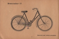 Brennabor bicycle program 1896 part 2