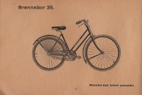 Brennabor Fahrrad Programm 1896 Teil 2