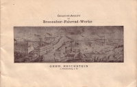 Brennabor Fahrrad Programm 1899 Teil 1