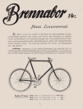 Brennabor bicycle program 1901 part 2