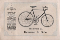 Brennabor Fahrrad Programm 1921 Teil 3