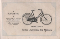 Brennabor Fahrrad Programm 1921 Teil 3