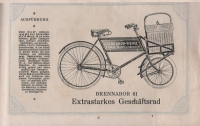 Brennabor Fahrrad Programm 1921 Teil 3