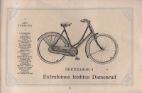 Brennabor Fahrrad Programm 1921 Teil 2