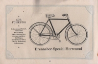 Brennabor bicycle program 1921 part 2