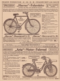 Preview: Aria Fahrrad Prospekt 1932