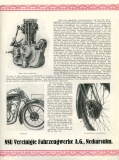 Preview: NSU 500 ccm Einzylinder Sport Modell Prospekt 1929 Preview: NSU 500 ccm Einzylinder Sport Modell Prospekt 1929