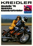 Kreidler program Mokicks Kleinkrafträder 1976