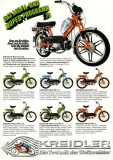 Preview: Kreidler Mokick und Moped Programm 1978 Preview: Kreidler Mokick und Moped Programm 1978