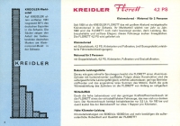 Preview: Kreidler Florett Prospekt 2.1962 Preview: Kreidler Florett Prospekt 2.1962