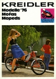 Preview: Kreidler Programm Mofa Mopeds 1976 Preview: Kreidler Programm Mofa Mopeds 1976