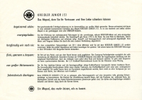 Preview: Kreidler Junior J 51 Prospekt 7.1955